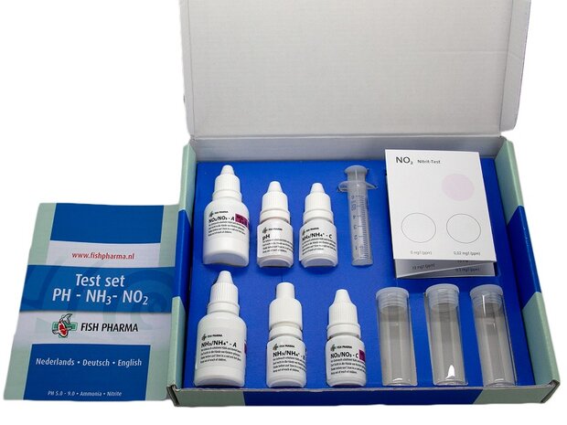 Fish Pharma Test set PH - NH3 - NO2