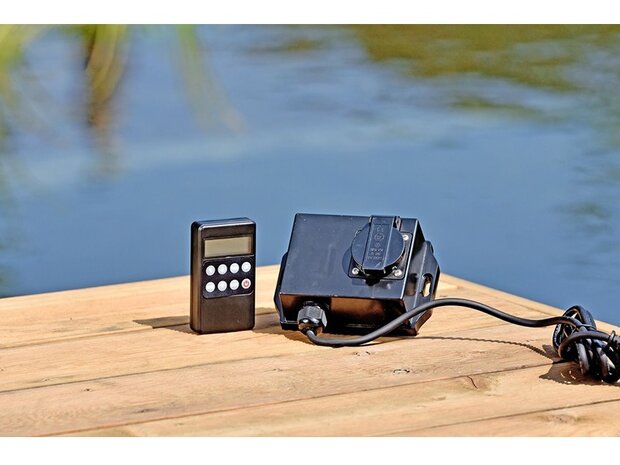 Remote & Flow controller t.b.v. AquaForte Drijvende fontein